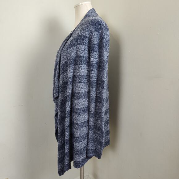BAREFOOT DREAMS  BAMBOO CHIC KNIT CARDIGAN SWEATER WOMEN'S SMALL / MEDIUM DRAPED - Picture 7 of 16